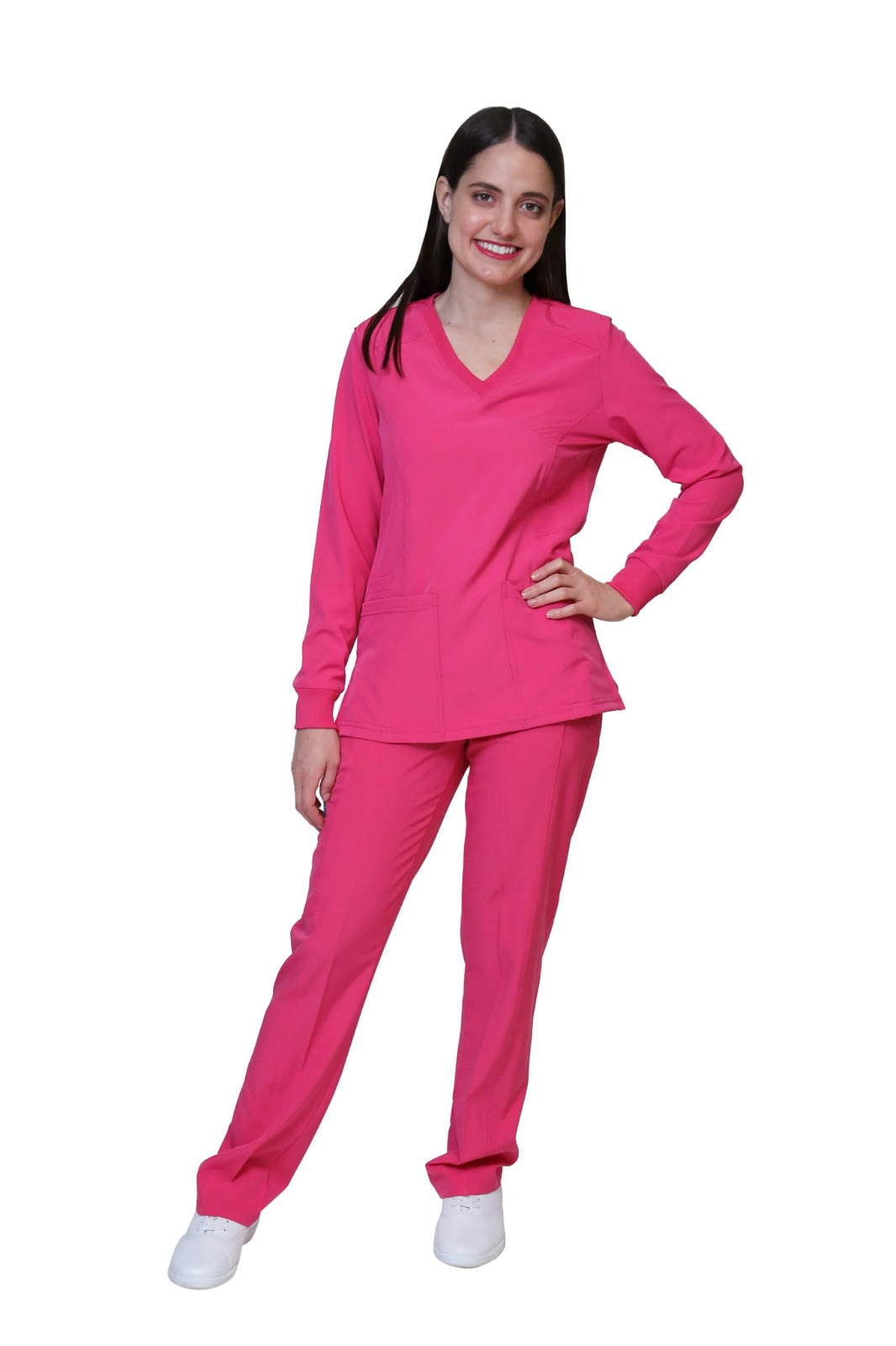 CONJUNTO EV-16 TATITA MANGA LARGA DAMA TALLAS 3XG Y 4XG