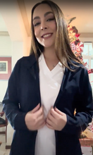 Cargar y reproducir el video en el visor de la galería, CHAMARRA FIT JACKET EXTRA GRUESA- DOBLE STRETCH CON CIERRE con REPELENTE A FLUIDOS para Dama - EV-58