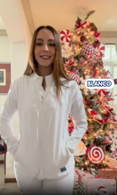 Cargar y reproducir el video en el visor de la galería, CHAMARRA FIT JACKET EXTRA GRUESA- DOBLE STRETCH CON CIERRE con REPELENTE A FLUIDOS para Dama - EV-58