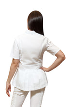 Cargar imagen en el visor de la galería, Conjunto SET TERGAL AI-149 -Color BLANCO Dama-Ana Isabel Uniformes