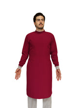 Cargar imagen en el visor de la galería, Bata Médica Quirúrgica COAT LINE de HOMBRE - DOBLE STRETCH con REPELENTE A FLUIDOS para HOMBRE - EA-08-COATLINE HOMBRE