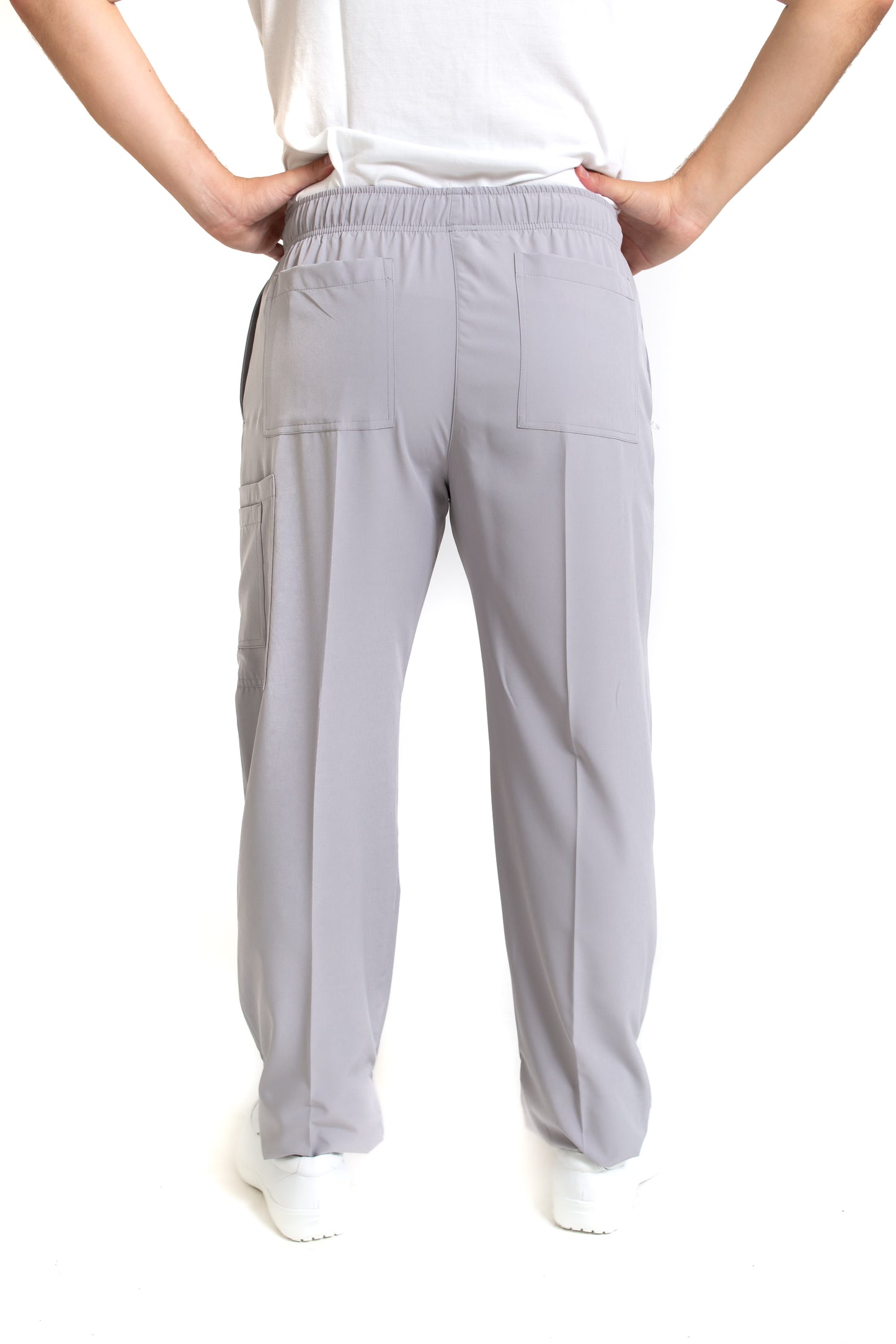 Pantalón Pant EA-02P REPELENTE A FLUIDOS-Color GRIS HOMBRE-HASSAN Uniformes