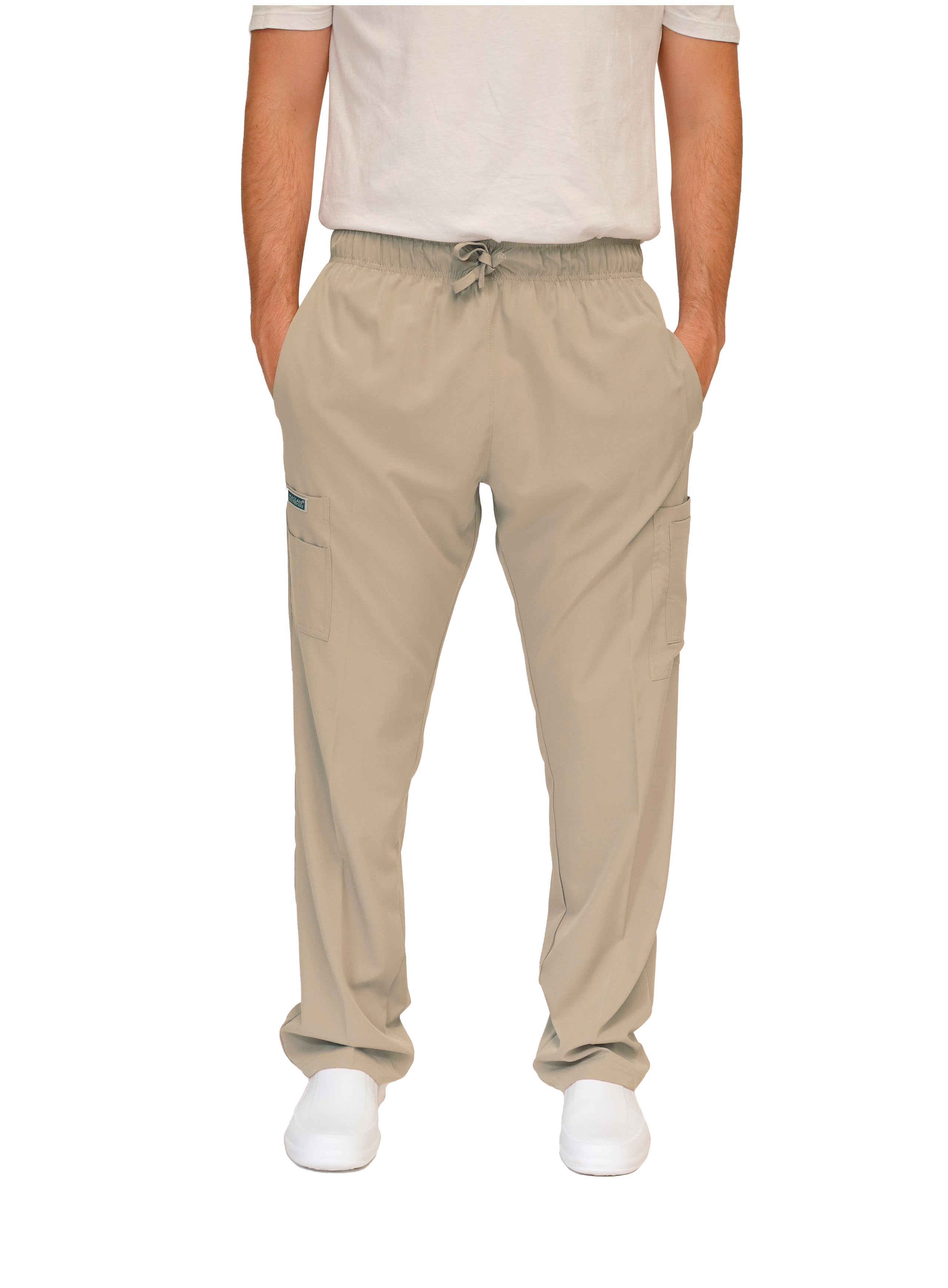 Conjunto SET EA-02 REPELENTE A FLUIDOS-Color KAKI-HASSAN Uniformes