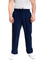 Cargar imagen en el visor de la galería, Conjunto SET Filipina MANGA LARGA y Pantalón EA-03 REPELENTE A FLUIDOS-Color MARINO HOMBRE-HASSAN Uniformes