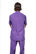 Cargar imagen en el visor de la galería, Conjunto SET Filipina y Pantalón EA-02 REPELENTE A FLUIDOS-Color UVA HOMBRE-HASSAN Uniformes