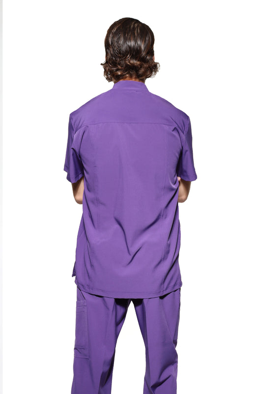 Filipina EA-02 REPELENTE A FLUIDOS-Color UVA HOMBRE-HASSAN Uniformes