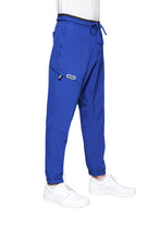 Cargar imagen en el visor de la galería, Conjunto SET Filipina y Pantalón JOGGER EA-04 REPELENTE A FLUIDOS-Color AZUL GALACTICO HOMBRE-HASSAN Uniformes