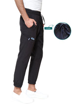 Cargar imagen en el visor de la galería, Conjunto SET Filipina y Pantalón JOGGER EA-02 REPELENTE A FLUIDOS-Color NEGRO HOMBRE-HASSAN Uniformes