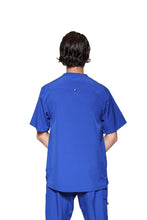 Cargar imagen en el visor de la galería, Conjunto SET Filipina y Pantalón JOGGER EA-04 REPELENTE A FLUIDOS-Color AZUL GALACTICO HOMBRE-HASSAN Uniformes