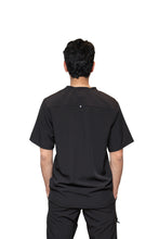 Cargar imagen en el visor de la galería, Conjunto SET Filipina y Pantalón JOGGER EA-04 REPELENTE A FLUIDOS-Color NEGRO HOMBRE-HASSAN Uniformes