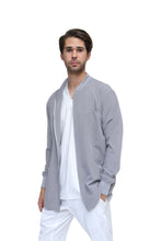 Cargar imagen en el visor de la galería, CHAMARRA WARM UP DOBLE STRETCH CON CIERRE con REPELENTE A FLUIDOS para Hombre - EA-06