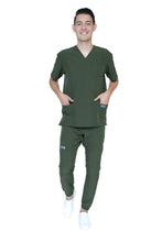 Cargar imagen en el visor de la galería, CONJUNTO EA-09 TRIPLE BOLSA con Pantalón JOGGER HOMBRE