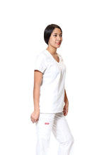 Cargar imagen en el visor de la galería, Conjunto SET Filipina y Pantalón ER-01 Kate -Color BLANCO - Dama- Ana Isabel Uniformes