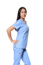 Cargar imagen en el visor de la galería, Conjunto SET Filipina y Pantalón ER-01 Kate -Color FRANCIA - Dama- Ana Isabel Uniformes