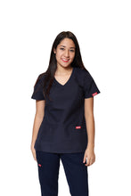 Cargar imagen en el visor de la galería, Conjunto SET Filipina y Pantalón ER-01 Kate -Color MARINO - Dama- Ana Isabel Uniformes