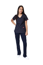 Cargar imagen en el visor de la galería, Conjunto SET Filipina y Pantalón ER-01 Kate -Color MARINO - Dama- Ana Isabel Uniformes