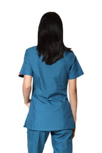 Cargar imagen en el visor de la galería, Conjunto SET Filipina y Pantalón ER-05 Titi -Color CARIBE- Dama- Ana Isabel Uniformes