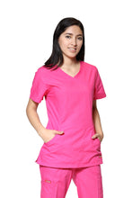 Cargar imagen en el visor de la galería, Conjunto SET Filipina y Pantalón ER-05 Titi -Color FANDANGO- Dama- Ana Isabel Uniformes