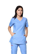 Cargar imagen en el visor de la galería, Conjunto SET Filipina y Pantalón ER-05 Titi -Color FRANCIA- Dama- Ana Isabel Uniformes