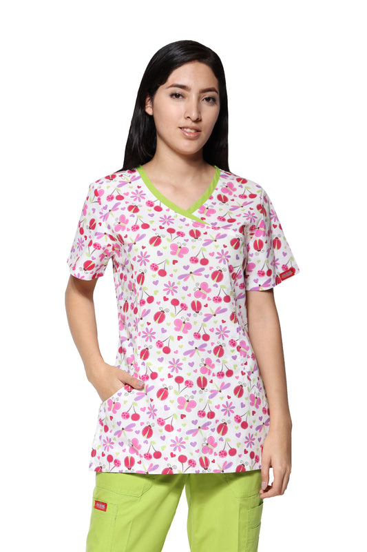 Conjunto SET Filipina y Pantalón ER-05 Titi -Color LINDA/MANZANA- Dama- Ana Isabel Uniformes