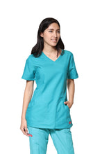 Cargar imagen en el visor de la galería, Conjunto SET Filipina y Pantalón ER-05 Titi -Color VERDE- Dama- Ana Isabel Uniformes