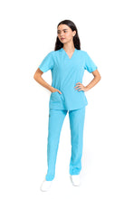 Cargar imagen en el visor de la galería, CONJUNTOS COLOR AQUA DAMA EV-01-02-03-04-18-20