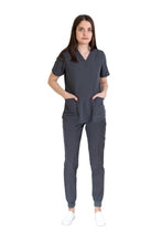 Cargar imagen en el visor de la galería, CONJUNTO EV-01 CHICU con PANTALÓN JOGGER DAMA TALLAS 3XG Y 4XG