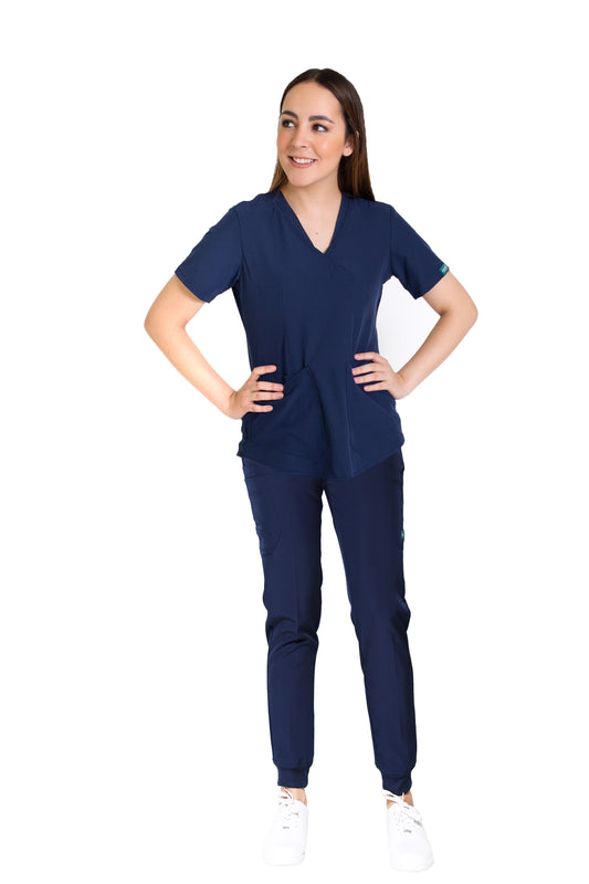 CONJUNTOS COLOR MARINO CON PANT JOGGER DAMA EV-01-02-03-04-16-18-20-30