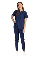 Cargar imagen en el visor de la galería, CONJUNTO EV-03 NANI CON PANTALON JOGGER TALLAS 3XG Y 4XG