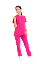 Cargar imagen en el visor de la galería, Conjunto SET Filipina y Pantalón EV-03 Nani REPELENTE A FLUIDOS-Color FANDANGO Dama-Ana Isabel Uniformes