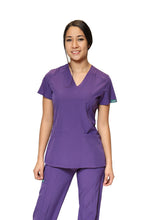 Cargar imagen en el visor de la galería, Conjunto SET Filipina y Pantalón EV-04 Tatita REPELENTE A FLUIDOS-Color UVA Dama-Ana Isabel Uniformes