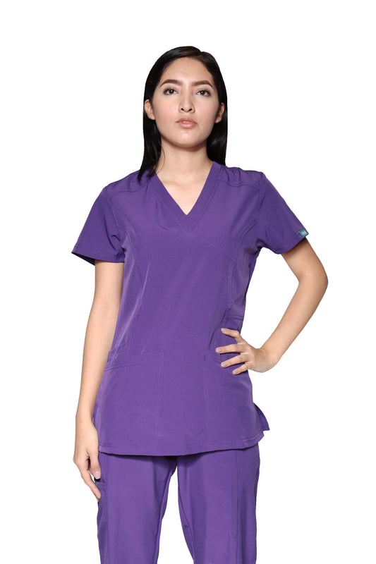 Filipina Top EV-04 Tatita REPELENTE A FLUIDOS-Color UVA Dama-Ana Isabel Uniformes