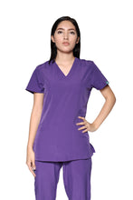 Cargar imagen en el visor de la galería, Filipina Top EV-04 Tatita REPELENTE A FLUIDOS-Color UVA Dama-Ana Isabel Uniformes
