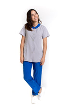 Cargar imagen en el visor de la galería, CONJUNTOS COLOR REY DAMA EV-02-07-08-09-16 Pantalón Azul Rey