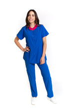 Cargar imagen en el visor de la galería, CONJUNTOS COLOR REY DAMA EV-02-07-08-09-16 Pantalón Azul Rey