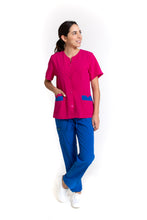 Cargar imagen en el visor de la galería, CONJUNTOS COLOR REY DAMA EV-02-07-08-09-16 Pantalón Azul Rey