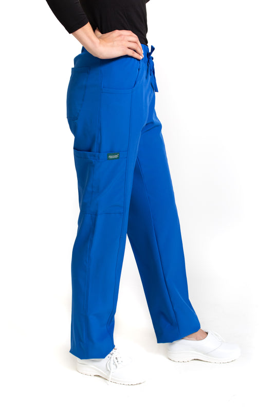 Pantalón Pant EV-120 REPELENTE A FLUIDOS-Color AZUL REY Dama-Ana Isabel Uniformes