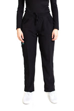 Cargar imagen en el visor de la galería, Pantalón Pant EV-120 REPELENTE A FLUIDOS-Color NEGRO Dama-Ana Isabel Uniformes