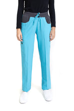 Cargar imagen en el visor de la galería, PANTALONES COLOR AQUA DAMA EV-120-128-125