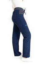 Cargar imagen en el visor de la galería, PANTALONES COLOR MARINO DAMA EV-120-128-125