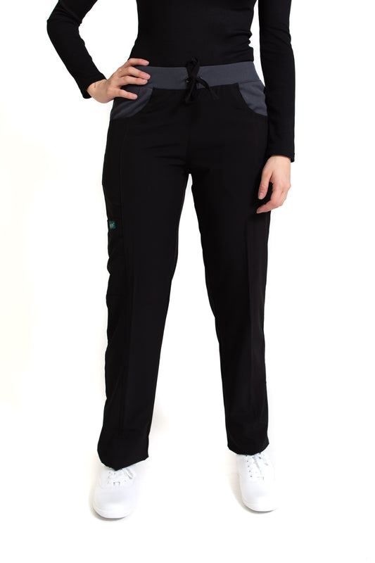 PANTALONES COLOR NEGRO DAMA EV-120-128-125 REPELENTES