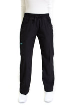 Cargar imagen en el visor de la galería, Conjunto SET Filipina y Pantalón EV-04 Tatita REPELENTE A FLUIDOS-Color NEGRO Dama-Ana Isabel Uniformes