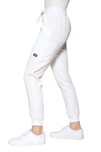 Cargar imagen en el visor de la galería, Conjunto SET Filipina y Pantalón JOGGER EV-02 Muñin REPELENTE A FLUIDOS-Color BLANCO Dama-Ana Isabel Uniformes