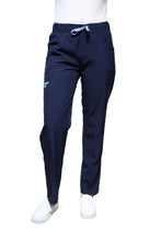 Cargar imagen en el visor de la galería, Conjunto SET Filipina y Pantalón EV-18 CANDY REPELENTE A FLUIDOS-Color Marino/Francia Dama-Ana Isabel Uniformes