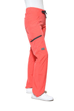 Cargar imagen en el visor de la galería, Conjunto SET Filipina y Pantalón EV-18 CANDY REPELENTE A FLUIDOS-Color Durazno/pewter Dama-Ana Isabel Uniformes