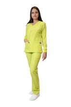 Cargar imagen en el visor de la galería, CONJUNTOS COLOR LIMA DAMA EV-01-02-03-04-16-18-20