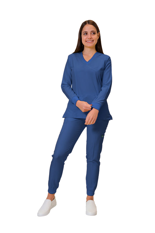 CONJUNTOS COLOR NAUTICO CON PANT JOGGER DAMA EV-04-16-20