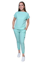 Cargar imagen en el visor de la galería, CONJUNTOS CON PANT JOGGER COLOR PISTACHE DAMA EV-02-04-13-14-15-16-18-20
