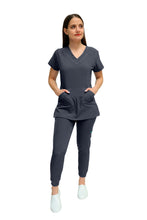 Cargar imagen en el visor de la galería, CONJUNTO EV-23 VANIA CON PANTALÓN JOGGER DAMA más COLORES