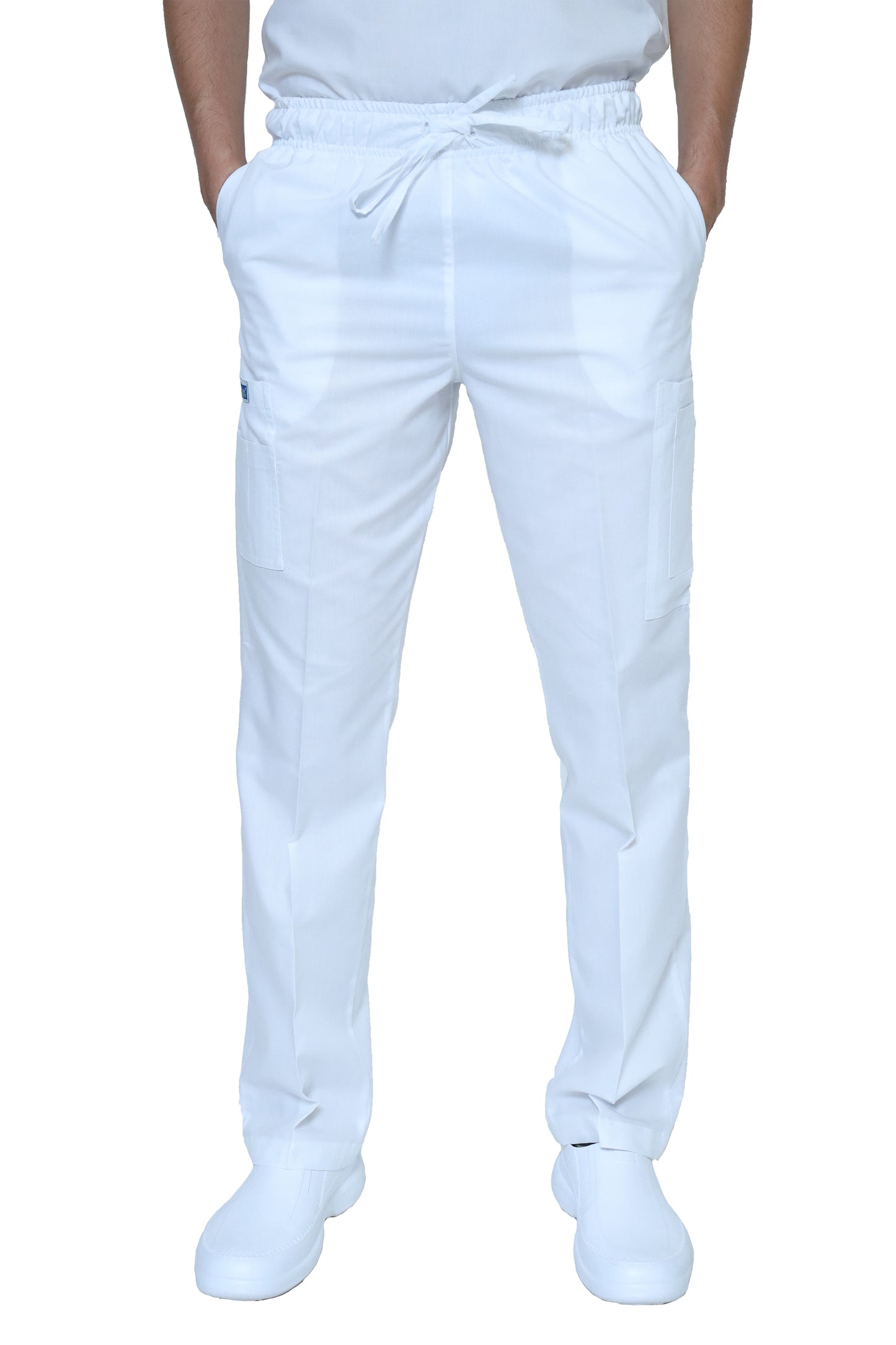 Conjunto SET Filipina y Pantalón HA-25 -Color BLANCO- HOMBRE-HASSAN Uniformes